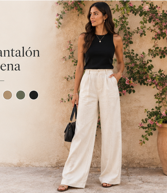 Modelo con Pantalón Siena
